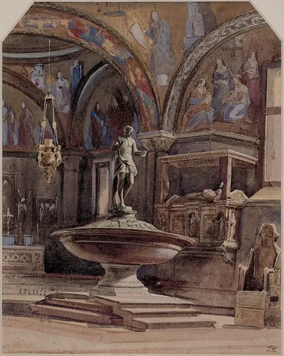 Framed Print : Baptistery, San Marco, Venice Framed Print : Baptistery, San Marco, Venice