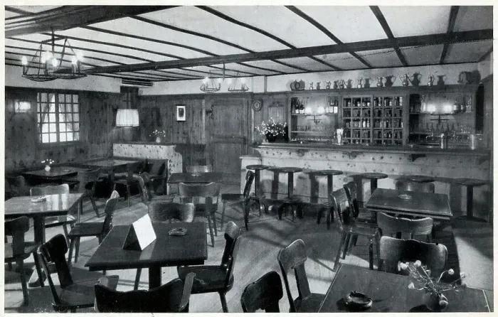 Framed Print : The bar at the Hotel Walliserhof, Zermatt, Switzerland Framed Print : The bar at the Hotel Walliserhof, Zermatt, Switzerland