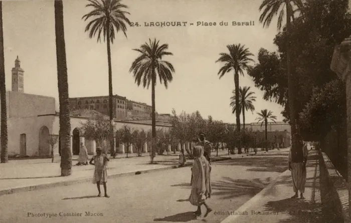 Framed Print : Barail Square, Laghouat Framed Print : Barail Square, Laghouat