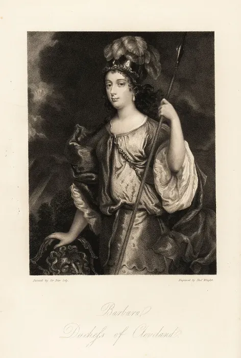 Framed Print : Barbara Palmer, 1st Duchess of Cleveland, Countess of Castlemain Framed Print : Barbara Palmer, 1st Duchess of Cleveland, Countess of Castlemain