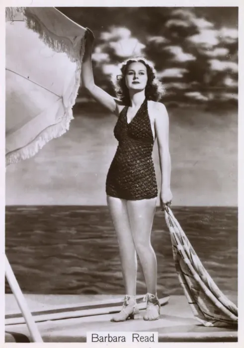 Framed Print : Barbara Read - Canadian-American film actress Framed Print : Barbara Read - Canadian-American film actress