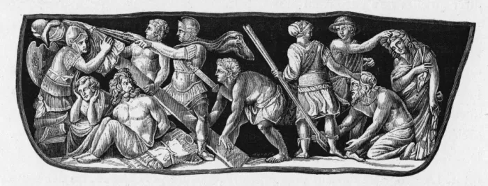 Framed Print : Barbarians Maltreated Framed Print : Barbarians Maltreated