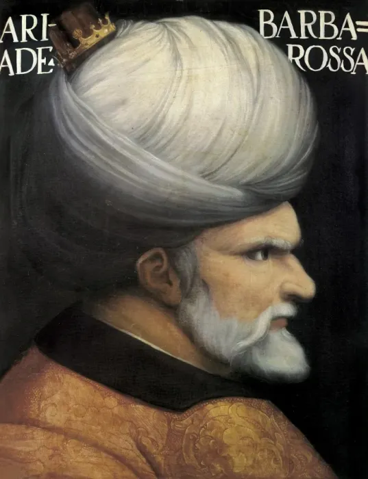 Framed Print : Barbarossa, Khayr ad-D?n (1483-1546). Turkish Framed Print : Barbarossa, Khayr ad-D?n (1483-1546). Turkish