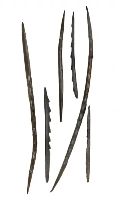 Framed Print : Barbed points from Star Carr