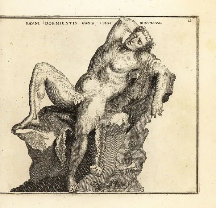 Framed Print : Barberini Faun, now in the Glyptothek in Munich, Germany Framed Print : Barberini Faun, now in the Glyptothek in Munich, Germany