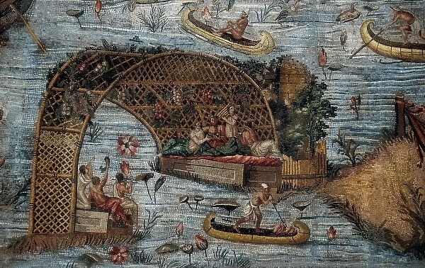 Barberini Mosaic or Nile Mosaic. 1st-2nd c. Lower