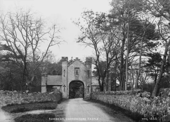 Framed Print : Barbican, Carrowdore Castle Framed Print : Barbican, Carrowdore Castle