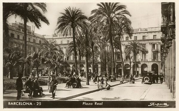 Barcelona, Spain - Plaza Real