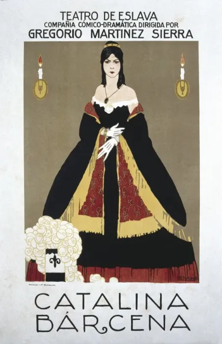 Framed Print : BARCENA, Catalina (1896-1977). Soanish theatre Framed Print : BARCENA, Catalina (1896-1977). Soanish theatre