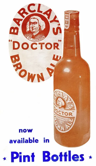 Framed Print : Barclay's Doctor Brown Ale advert Framed Print : Barclay's Doctor Brown Ale advert
