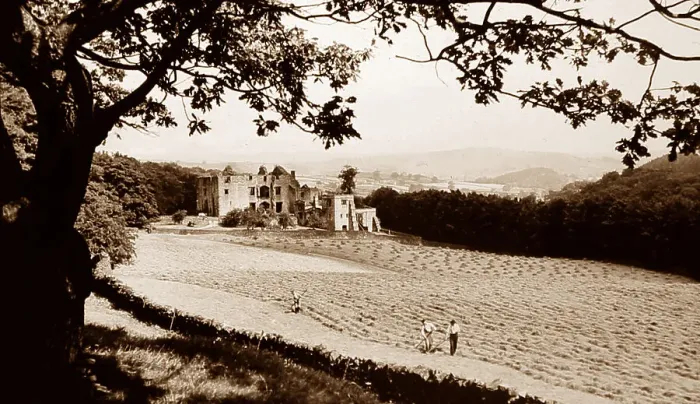 Framed Print : Barden Tower in the 1930s Framed Print : Barden Tower in the 1930s