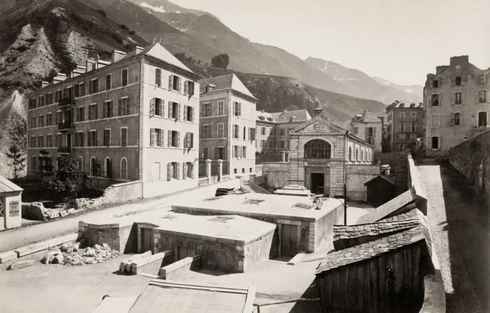 Framed Print : Bareges, Hautes-Pyrenees department Framed Print : Bareges, Hautes-Pyrenees department