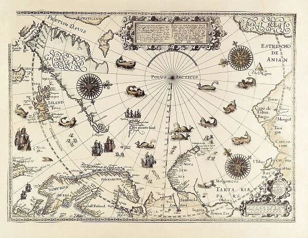 BARENTS, Willem (1550-1597). Dutch Navigator