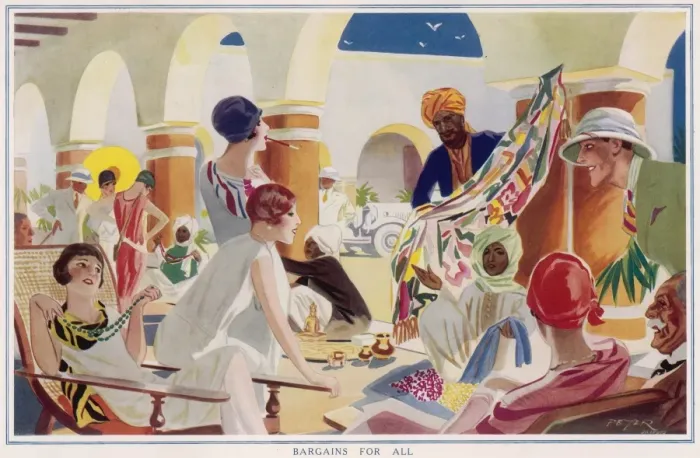 Framed Print : Bargains for all Framed Print : Bargains for all