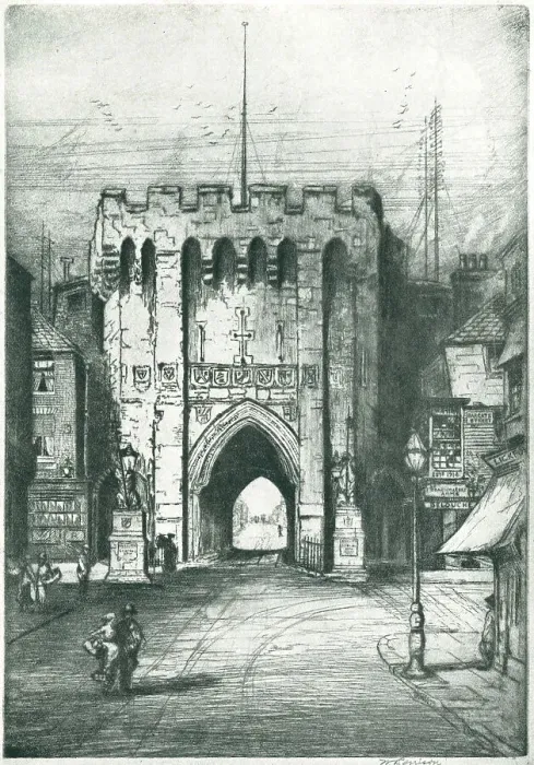 Framed Print : The Bargate, Southampton Framed Print : The Bargate, Southampton