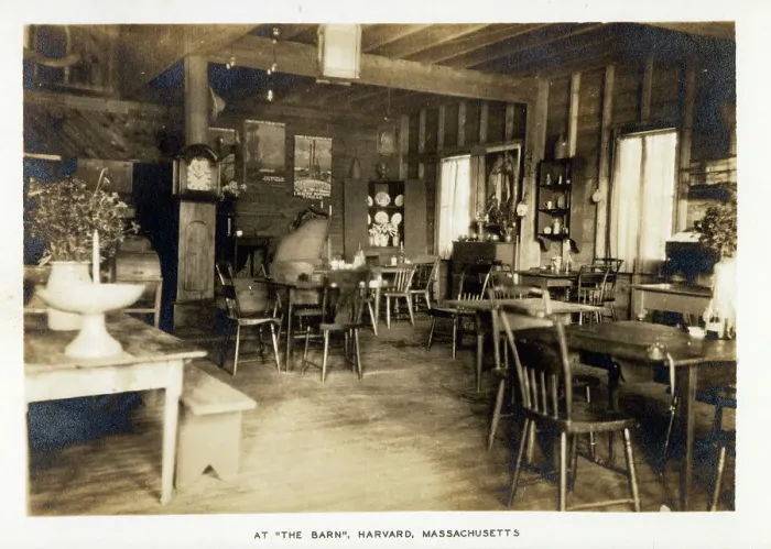 Framed Print : At The Barn Restaurant - Harvard, Massachusetts, USA Framed Print : At The Barn Restaurant - Harvard, Massachusetts, USA