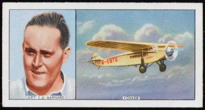 Framed Print : Barnard / Fokker Framed Print : Barnard / Fokker