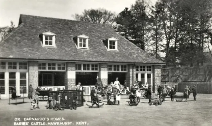 Framed Print : Barnardos Babies Castle, Hawkhurst