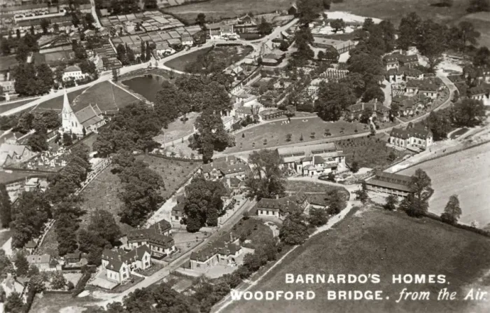 Framed Print : Barnardos Boys Garden City, Woodford Bridge, Essex