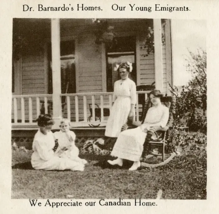 Framed Print : Barnardos Emigrants in Canada Framed Print : Barnardos Emigrants in Canada