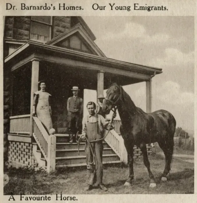 Framed Print : Barnardos Emigrants in Canada Framed Print : Barnardos Emigrants in Canada