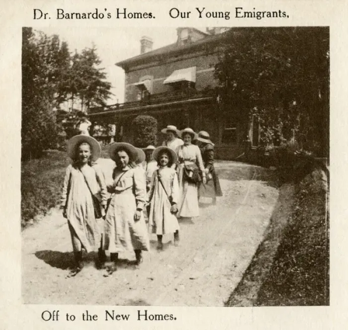 Framed Print : Barnardos Emigrants in Canada - off to new homes Framed Print : Barnardos Emigrants in Canada - off to new homes