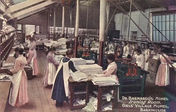 Barnardos Girls Home, Barkingside Ironing Room