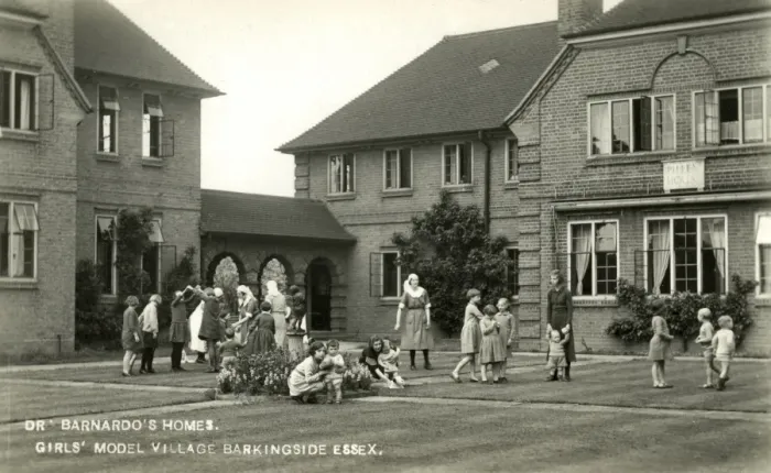Framed Print : Barnardos Girls Village Home, Barkingside - Cherry Court Framed Print : Barnardos Girls Village Home, Barkingside - Cherry Court