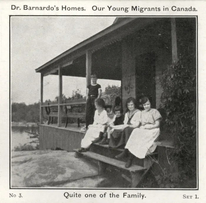 Framed Print : Barnardos Migrants to Canada Framed Print : Barnardos Migrants to Canada