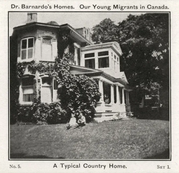 Framed Print : Barnardos Migrants to Canada Framed Print : Barnardos Migrants to Canada