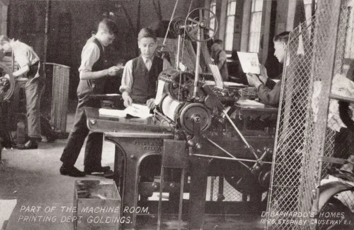 Framed Print : Barnardos William Baker Training School ( Goldings ), Hertf Framed Print : Barnardos William Baker Training School ( Goldings ), Hertf