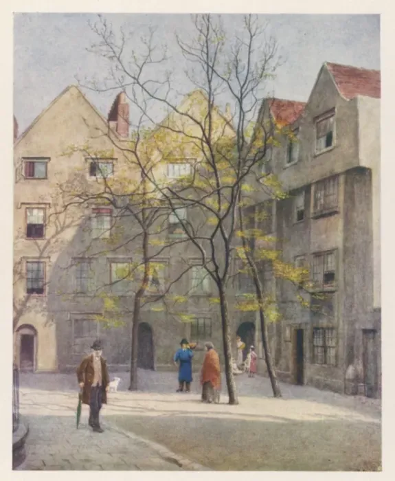 Framed Print : Barnards Inn / Holborn Framed Print : Barnards Inn / Holborn