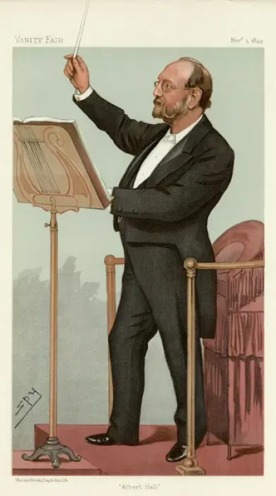 Framed Print : Barnby Conducts (Ward) Framed Print : Barnby Conducts (Ward)