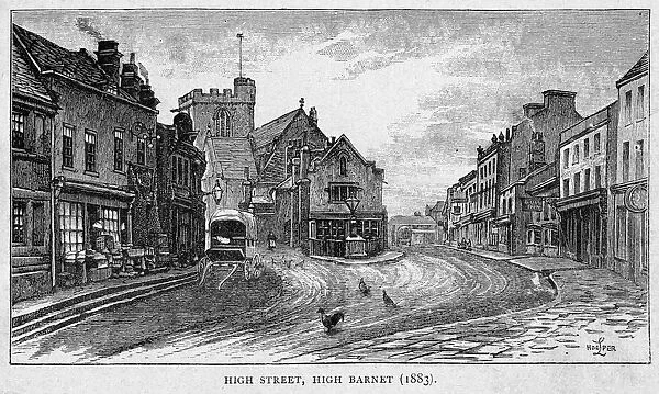 Barnet High Street. High Street, High Barnet, Greater London