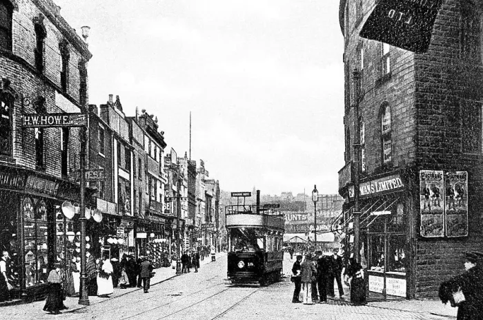 Framed Print : Barnsley Cheapside early 1900s Framed Print : Barnsley Cheapside early 1900s