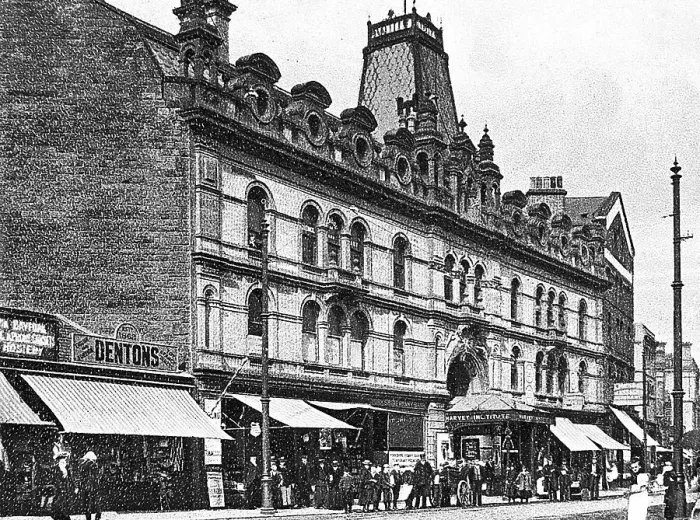 Framed Print : Barnsley Harvey Institute early 1900s Framed Print : Barnsley Harvey Institute early 1900s