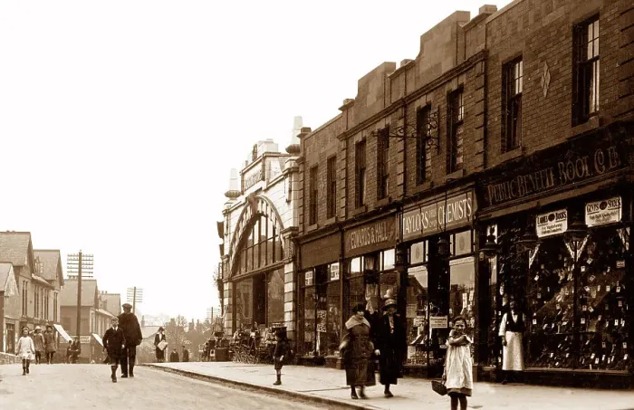 Framed Print : Barnsley Road, South Elmsall early 1900's Framed Print : Barnsley Road, South Elmsall early 1900's