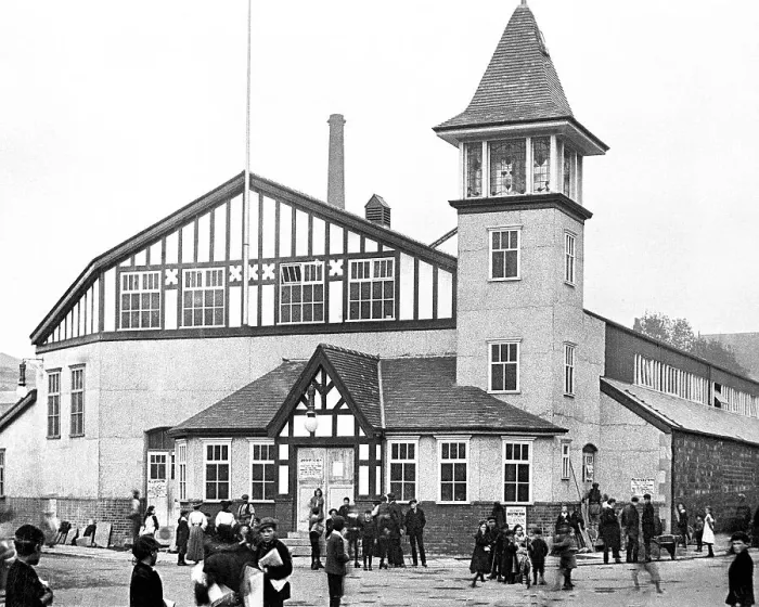 Framed Print : Barnsley Skating Rink early 1900's Framed Print : Barnsley Skating Rink early 1900's