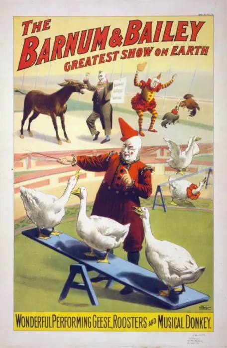 Framed Print : The Barnum & Bailey greatest show on earth. Wonderful perfor Framed Print : The Barnum & Bailey greatest show on earth. Wonderful perfor