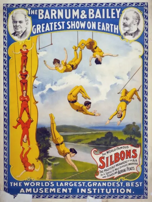 Framed Print : The Barnum & Bailey greatest show on earth The worlds large Framed Print : The Barnum & Bailey greatest show on earth The worlds large
