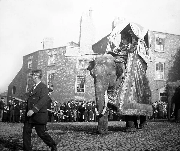 Barnums Circus parade, Liverpool