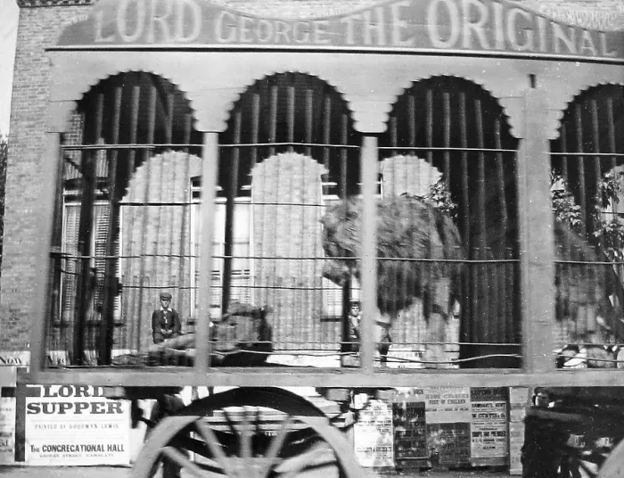Framed Print : Barnum's Circus in Ramsgate in 1899 Framed Print : Barnum's Circus in Ramsgate in 1899