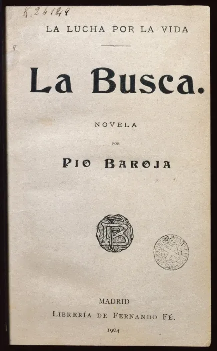 Framed Print : BAROJA NESSI, Pѯ(1872-1956) Framed Print : BAROJA NESSI, Pѯ(1872-1956)