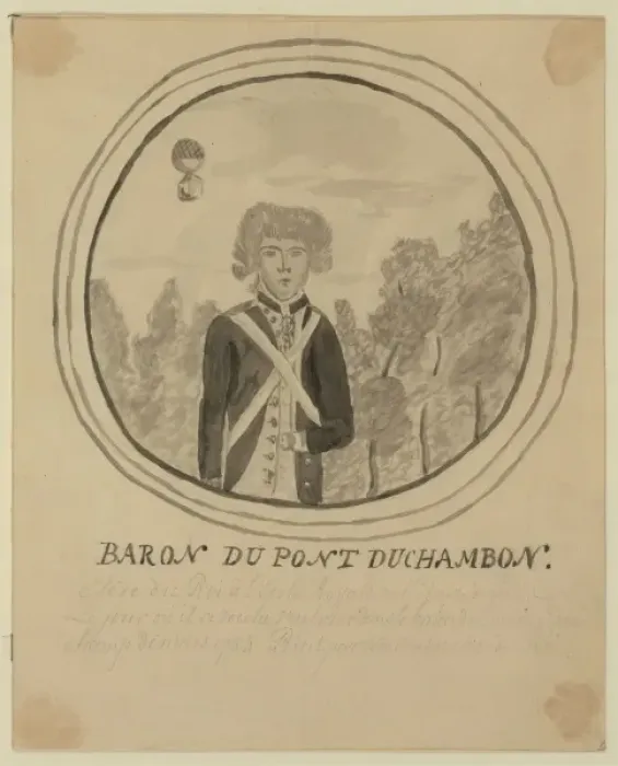 Framed Print : Baron du Pont Duchambon, eleve du roi e l Ecole royale milit Framed Print : Baron du Pont Duchambon, eleve du roi e l Ecole royale milit