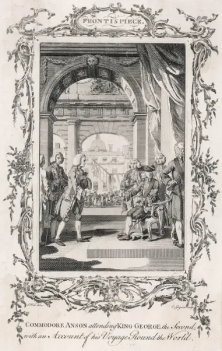 Framed Print : Baron George Anson Framed Print : Baron George Anson