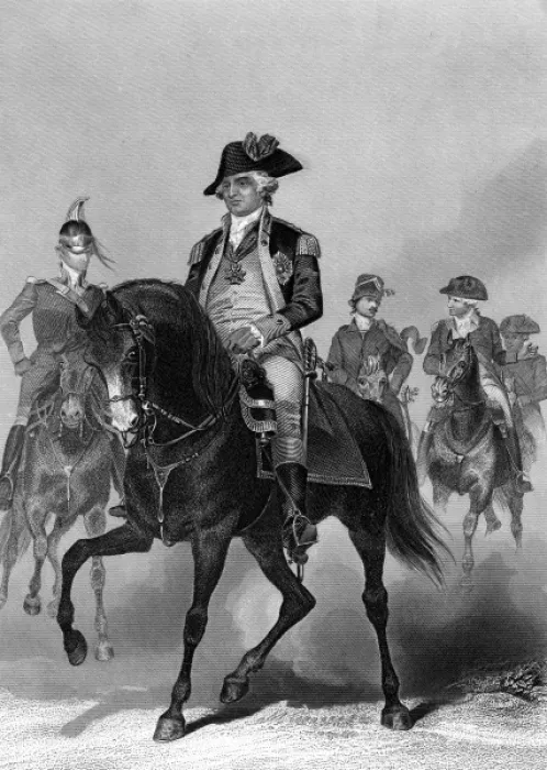 Framed Print : Baron Von Steuben Framed Print : Baron Von Steuben