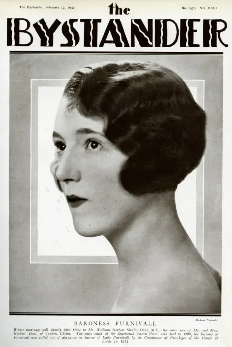 Framed Print : Baroness Furnivall by Madame Yevonde Framed Print : Baroness Furnivall by Madame Yevonde