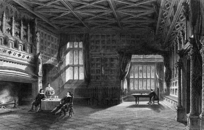 Framed Print : Baronial Hall Framed Print : Baronial Hall