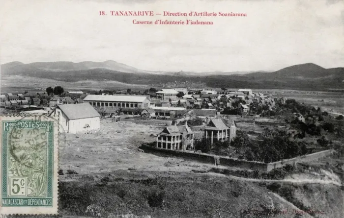 Framed Print : Barracks in Antananarivo, Madagascar Framed Print : Barracks in Antananarivo, Madagascar