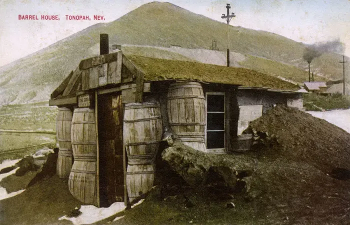 Framed Print : Barrel House - Tonopah, Nevada, USA Framed Print : Barrel House - Tonopah, Nevada, USA